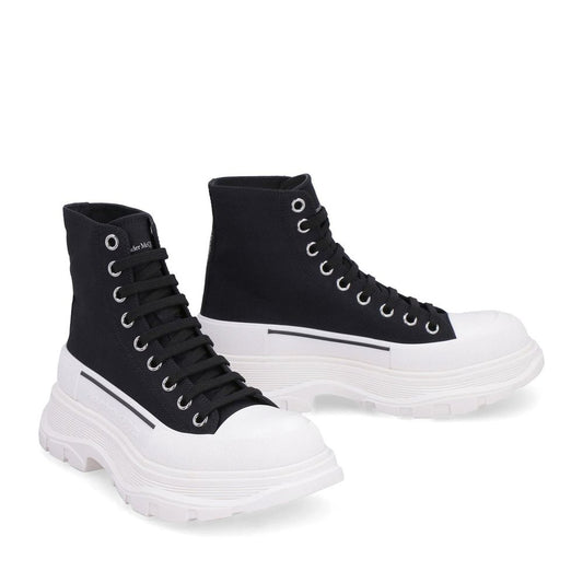 Alexander McQueen – Tread Slick Canvas High-Top Sneakers
