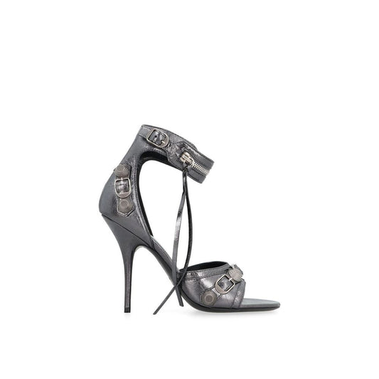 Balenciaga – Cagole Leather Sandals with Studs