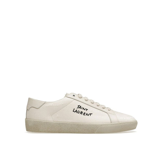 Saint Laurent – Court Classic Canvas Sneakers