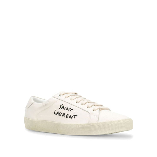 Saint Laurent – Court Classic Canvas Sneakers