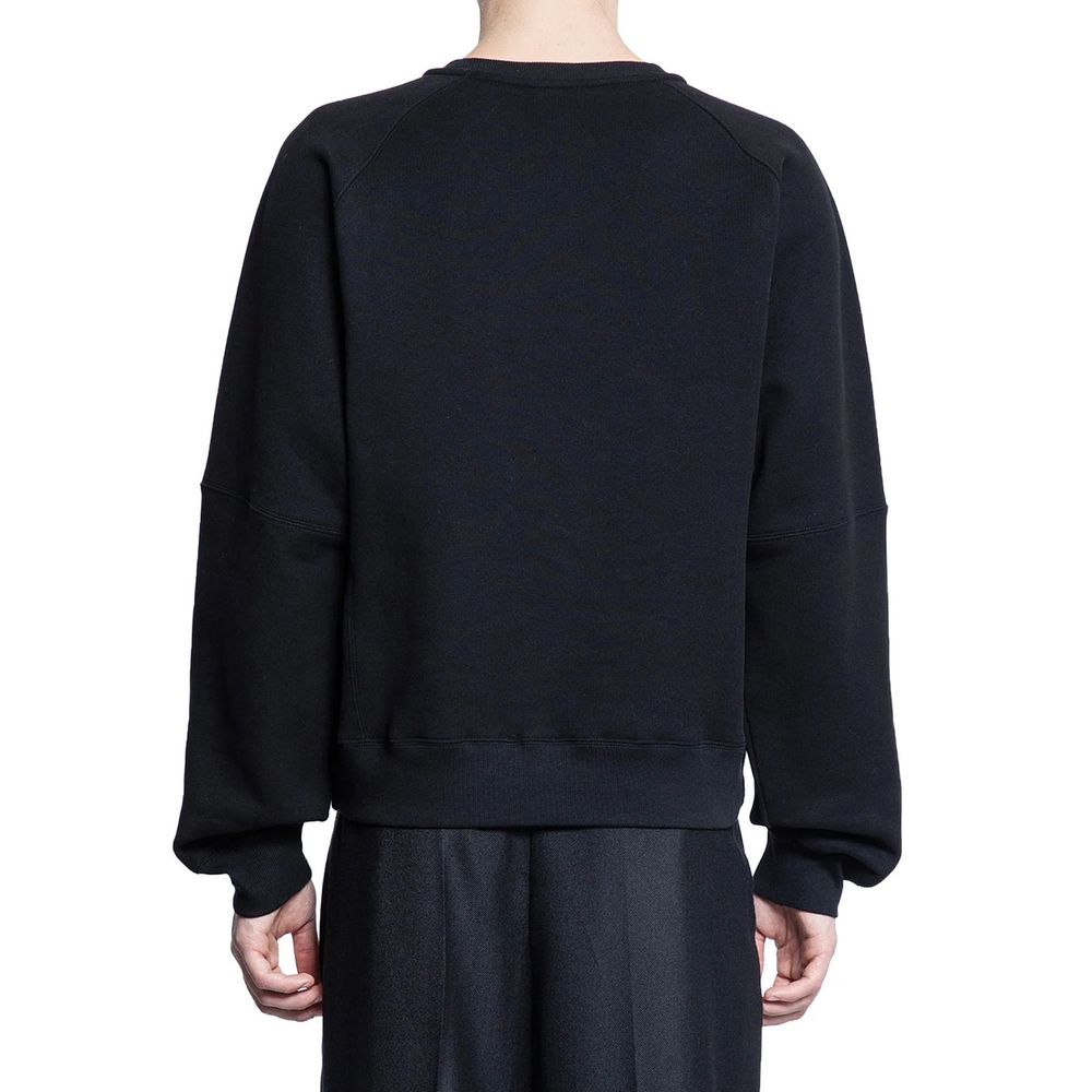 Saint Laurent - Black Cotton Sweatshirt