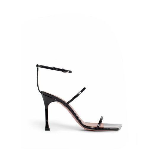 Amina Muaddi – Maya Patent Leather Sandals