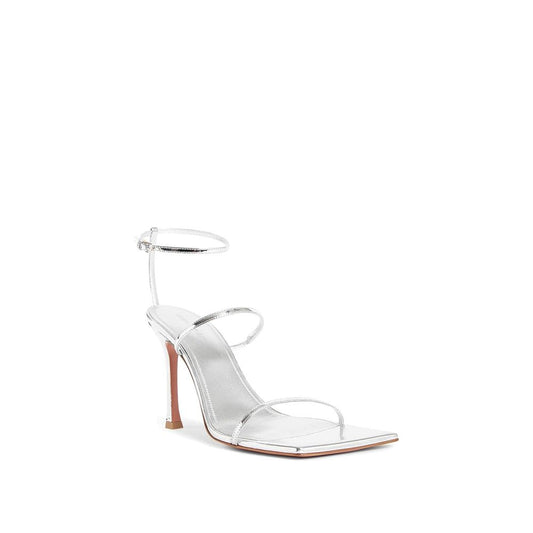 Amina Muaddi – Maya Leather Sandals