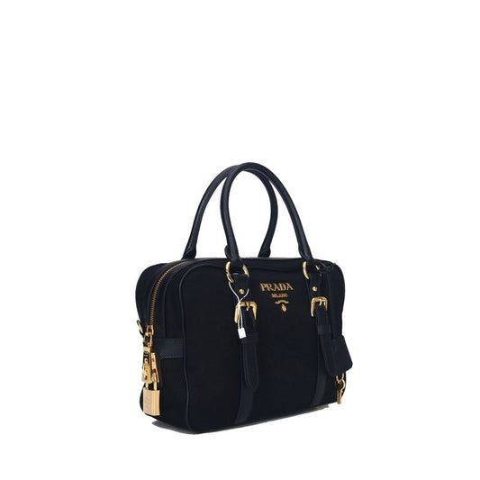 Prada – Logo Nylon Top Handle Bag