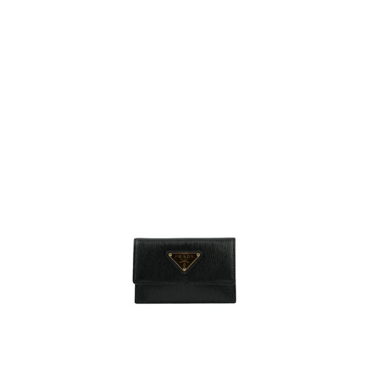 Prada – Textured Leather Logo Card Holder