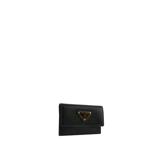 Prada – Textured Leather Logo Card Holder