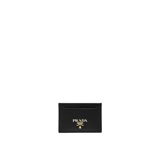 Prada – Logo Leather Card Holder