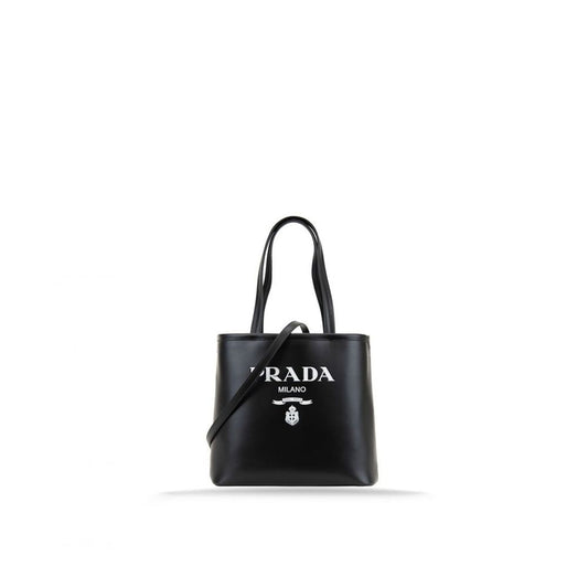Prada – Logo Leather Tote Bag