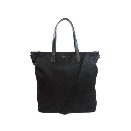 Prada – Black Nylon Pattina Tote Bag