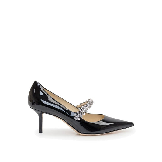 Jimmy Choo – Bing Black Leather Pumps