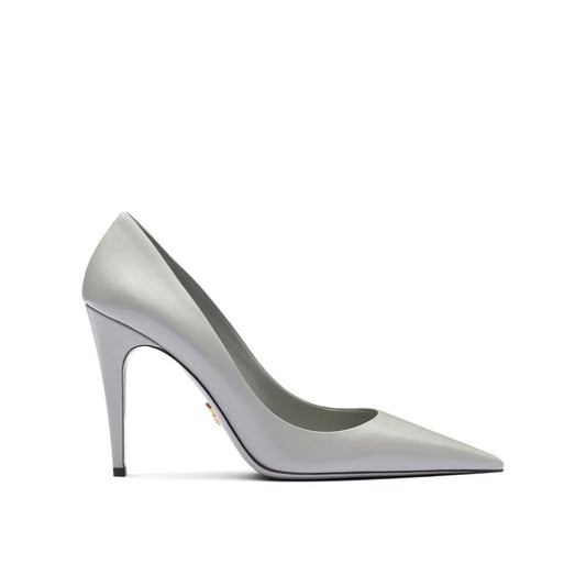 Prada – Brushed Leather Pumps