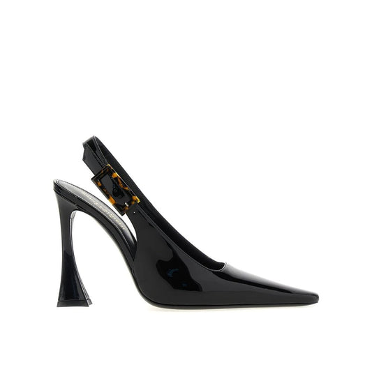 Saint Laurent – Dune Leather Slingback Pumps