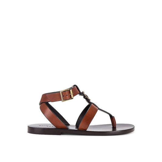 Saint Laurent – Hardy Leather Sandals