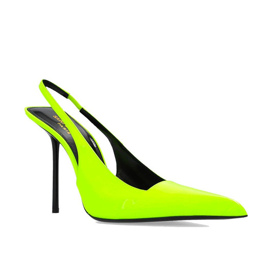 Saint Laurent – Kiss 105 Neon Slingback Pumps