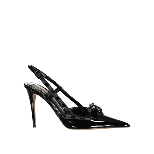 Valentino Garavani – Rockstud Leather Slingback Pumps