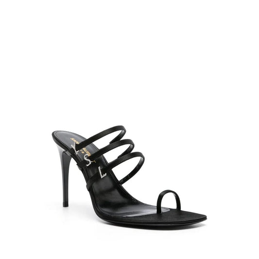 Saint Laurent – Jerry 95 Satin Sandals
