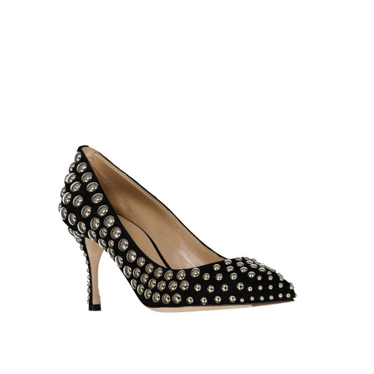 Sergio Rossi – Studs Leather Pumps