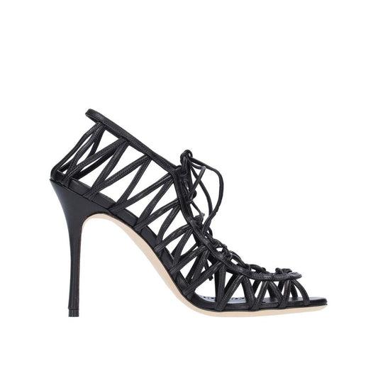 Manolo Blahnik – Hamza 105 Leather Sandals