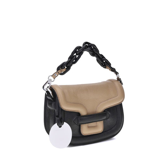 Pierre Hardy – Alphaville Goatskin Shoulder Bag in Cappuccino