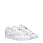 Maison Margiela – White Fabric Low-Top Sneakers