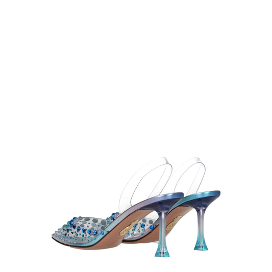 Aquazzura – Transparent PVC Crystal Sandals