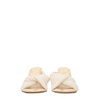 Jacquemus – Beige Fabric Stiletto Sandals