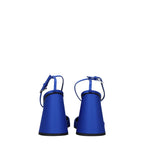 The Attico – Blue Satin Platform Sandals