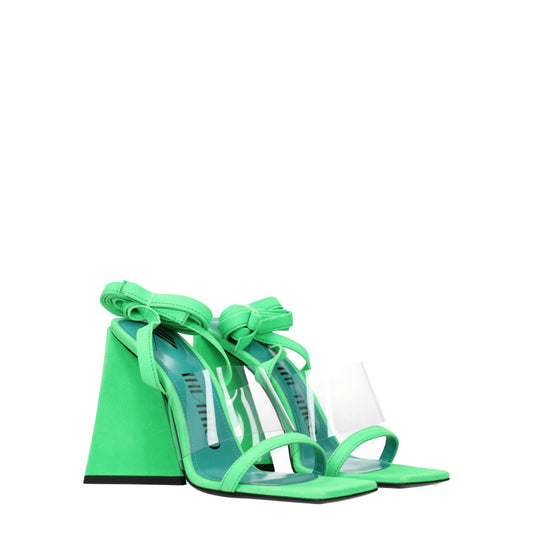 The Attico – Transparent Leather High Heel Sandals