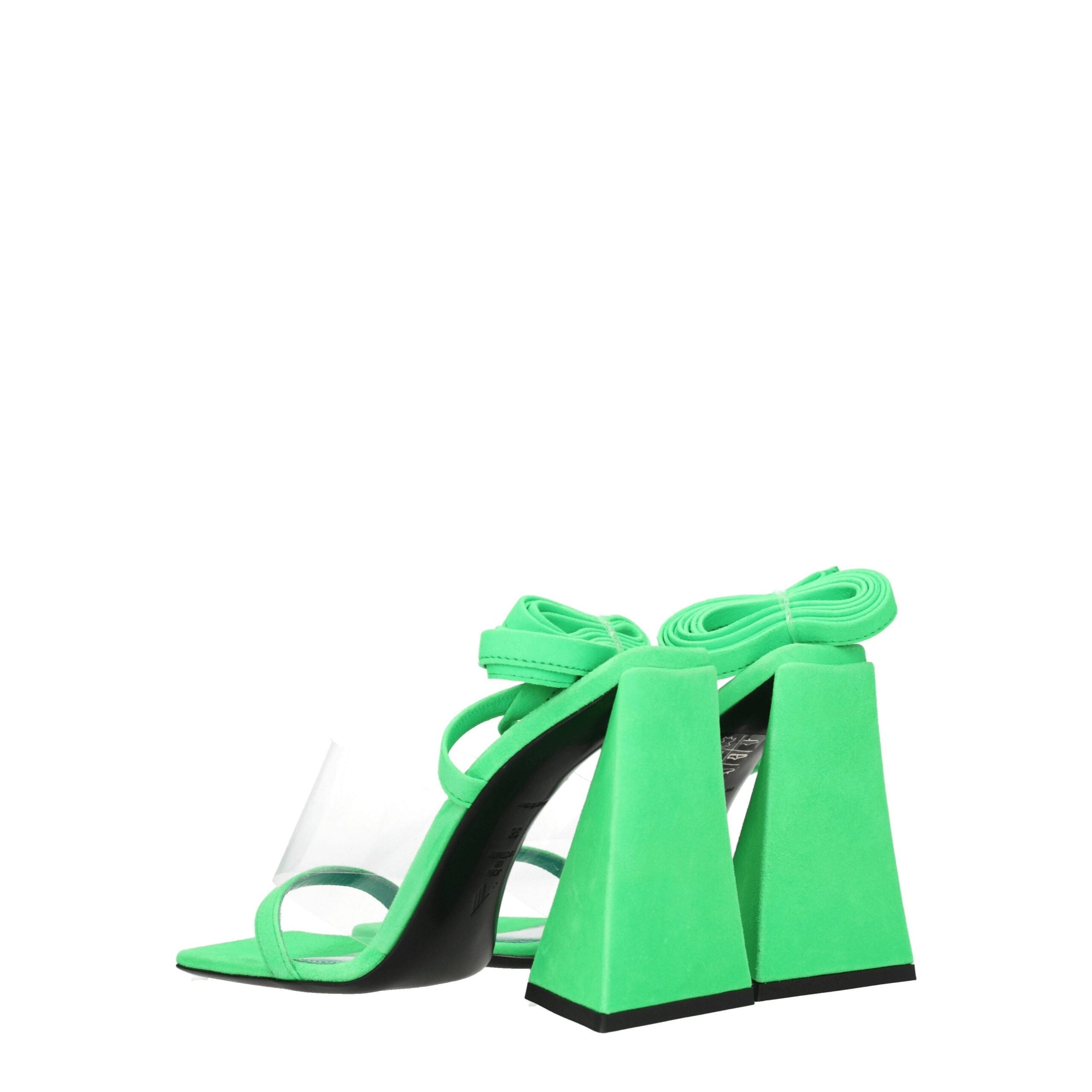 The Attico – Transparent Leather High Heel Sandals