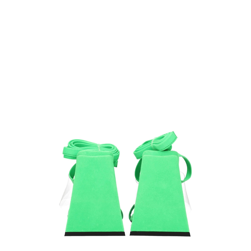 The Attico – Transparent Leather High Heel Sandals