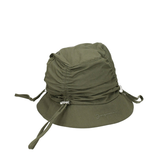 Jacquemus - Green Cotton Bucket Hats