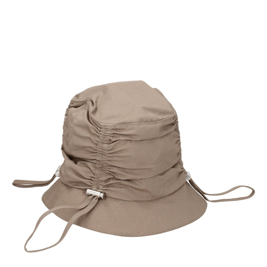 Jacquemus - Beige Cotton Bucket Hats