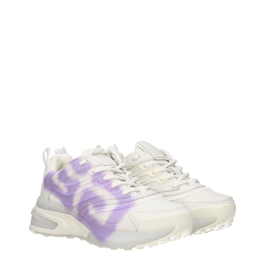 Givenchy – Beige Leather Low-Top Sneakers