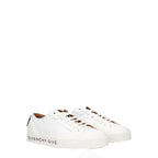 Givenchy – White Leather Low-Top Sneakers