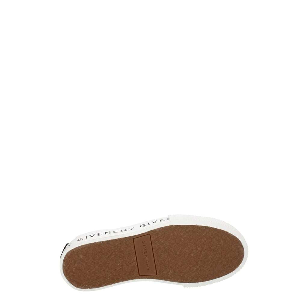 Givenchy – White Leather Low-Top Sneakers