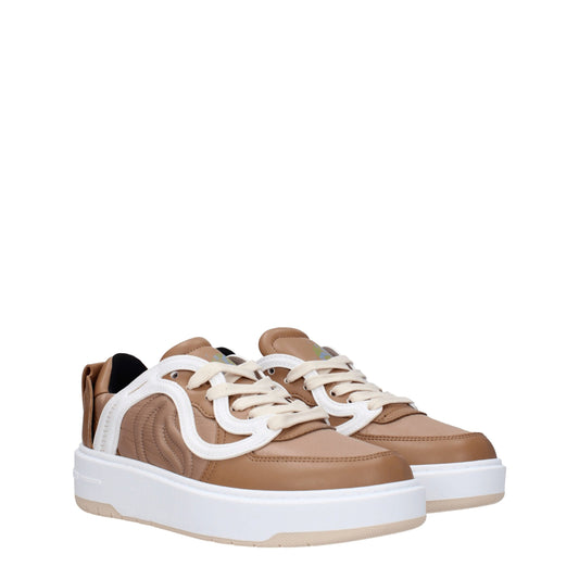 Stella McCartney – Brown Chunky Fabric Sneakers