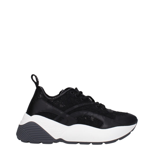 Stella McCartney – Black Fabric Chunky Sneakers