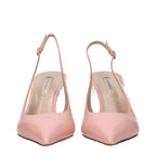 Casadei – Pink Patent Leather Slingback Pumps