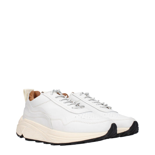 Buttero – White Leather Chunky Sneakers