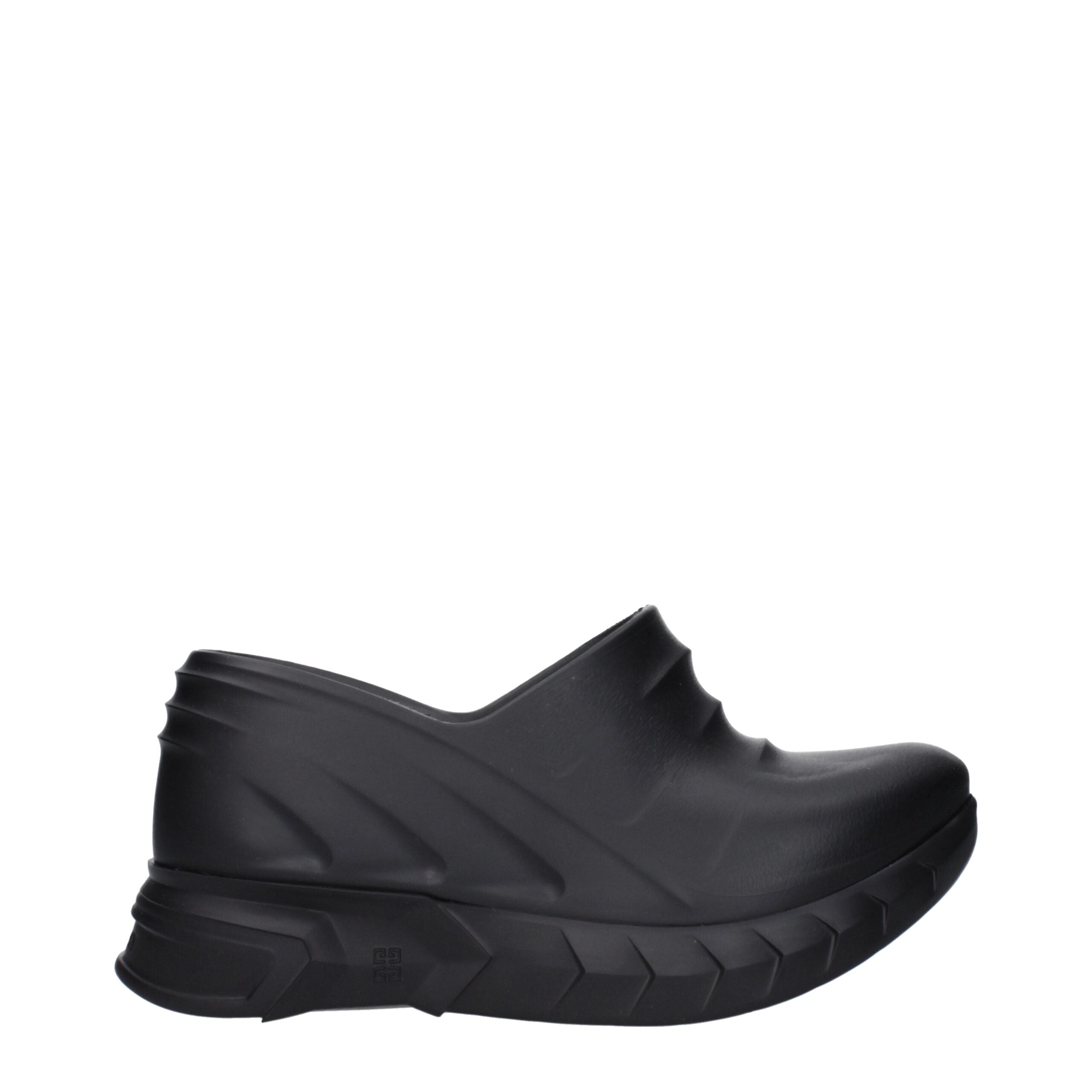 Givenchy – Black Rubber Slippers Sandals