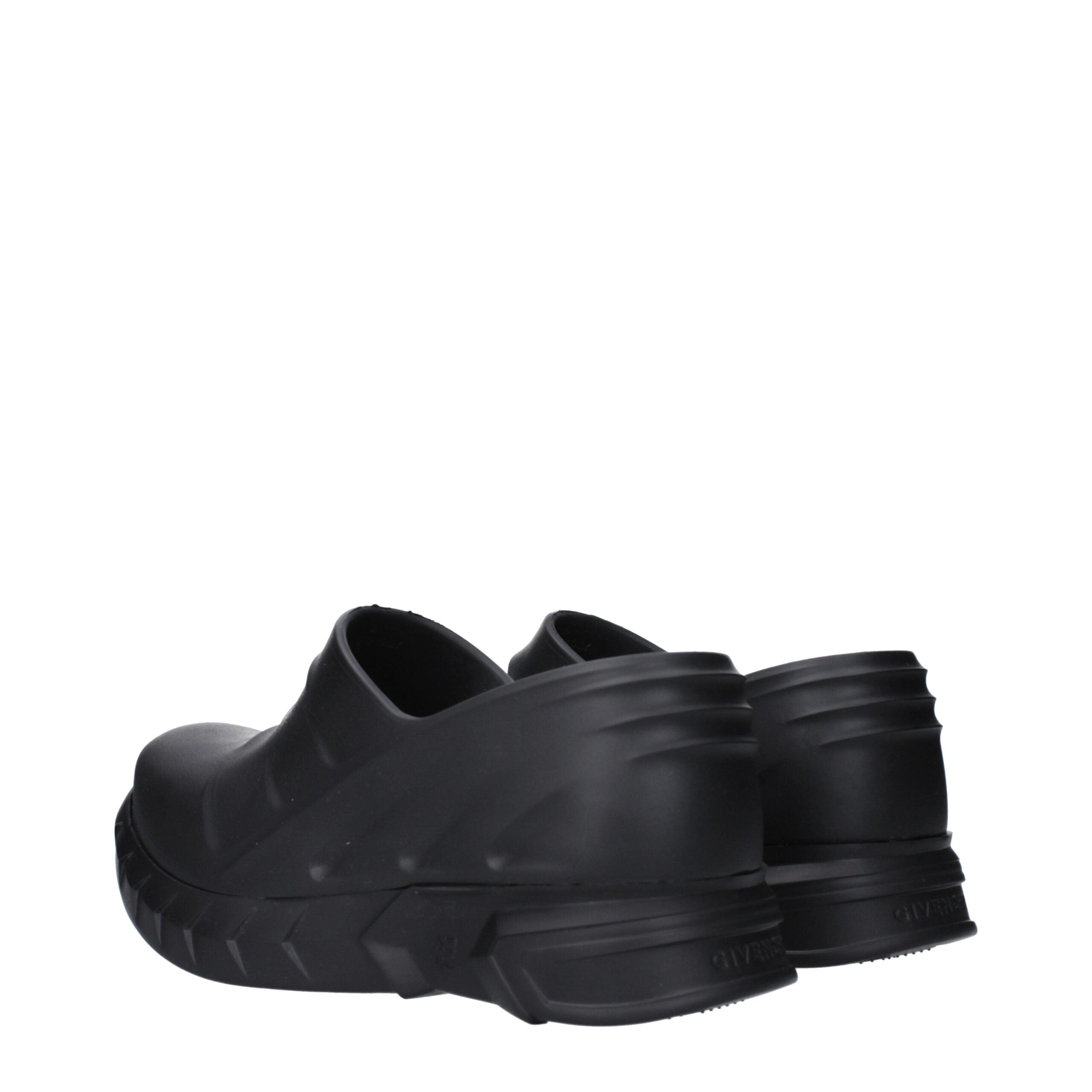 Givenchy – Black Rubber Slippers Sandals