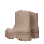 Chloé – Pink Rubber Ankle Boots