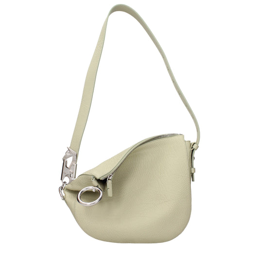 Burberry – Green Leather Shoulder Bag