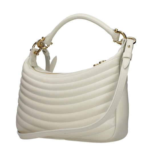 Salvatore Ferragamo –Medium Beige Leather Bag