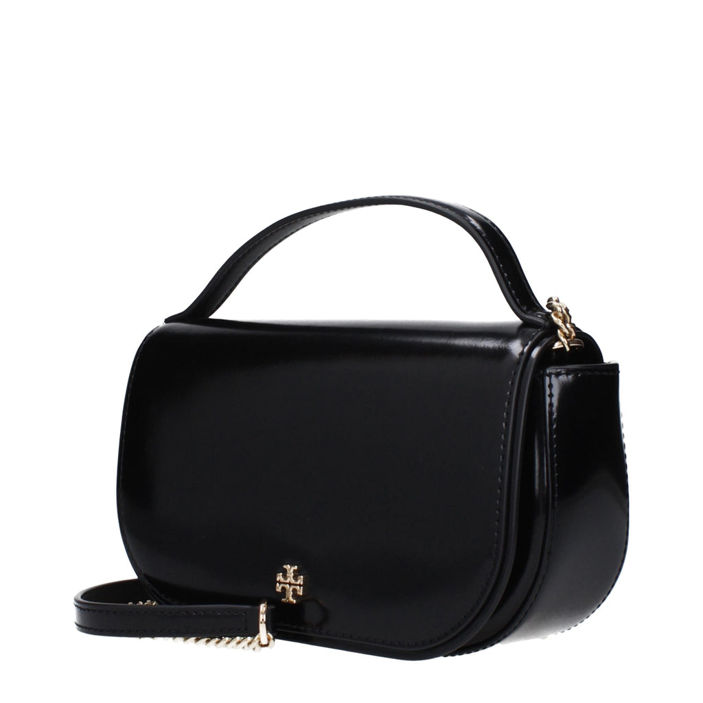 Tory Burch – Small Leather Shoulder Bag in Black