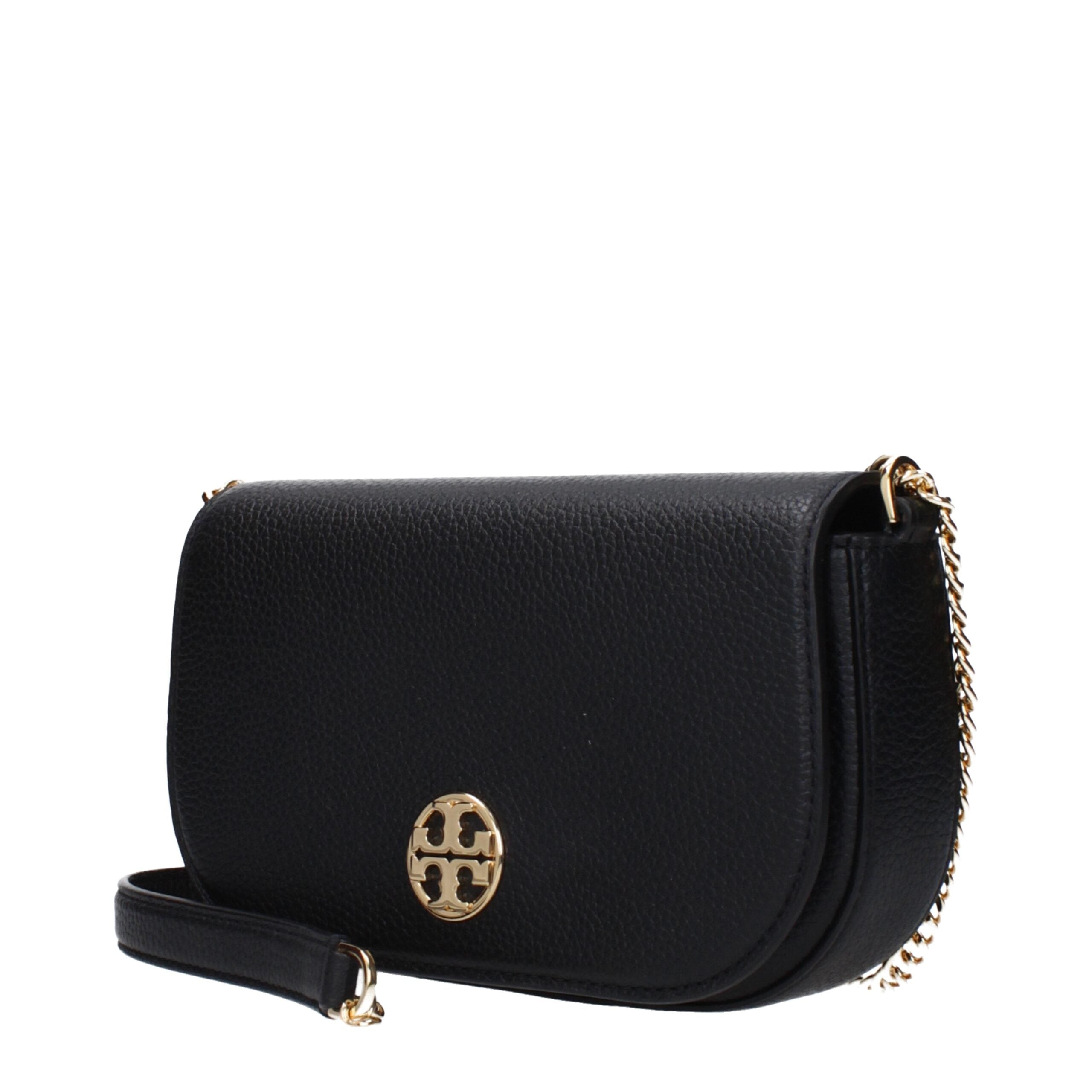 Tory Burch – Black Leather Crossbody Bag with Card Slots