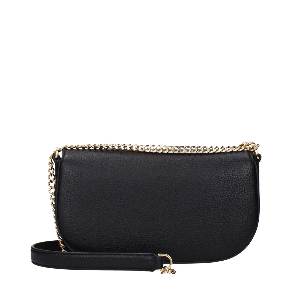 Tory Burch – Black Leather Crossbody Bag with Card Slots