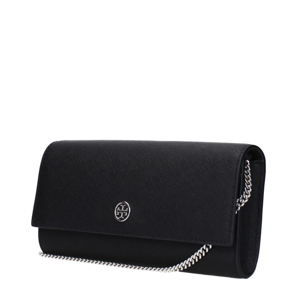 Tory Burch – Black Leather Mini Clutch