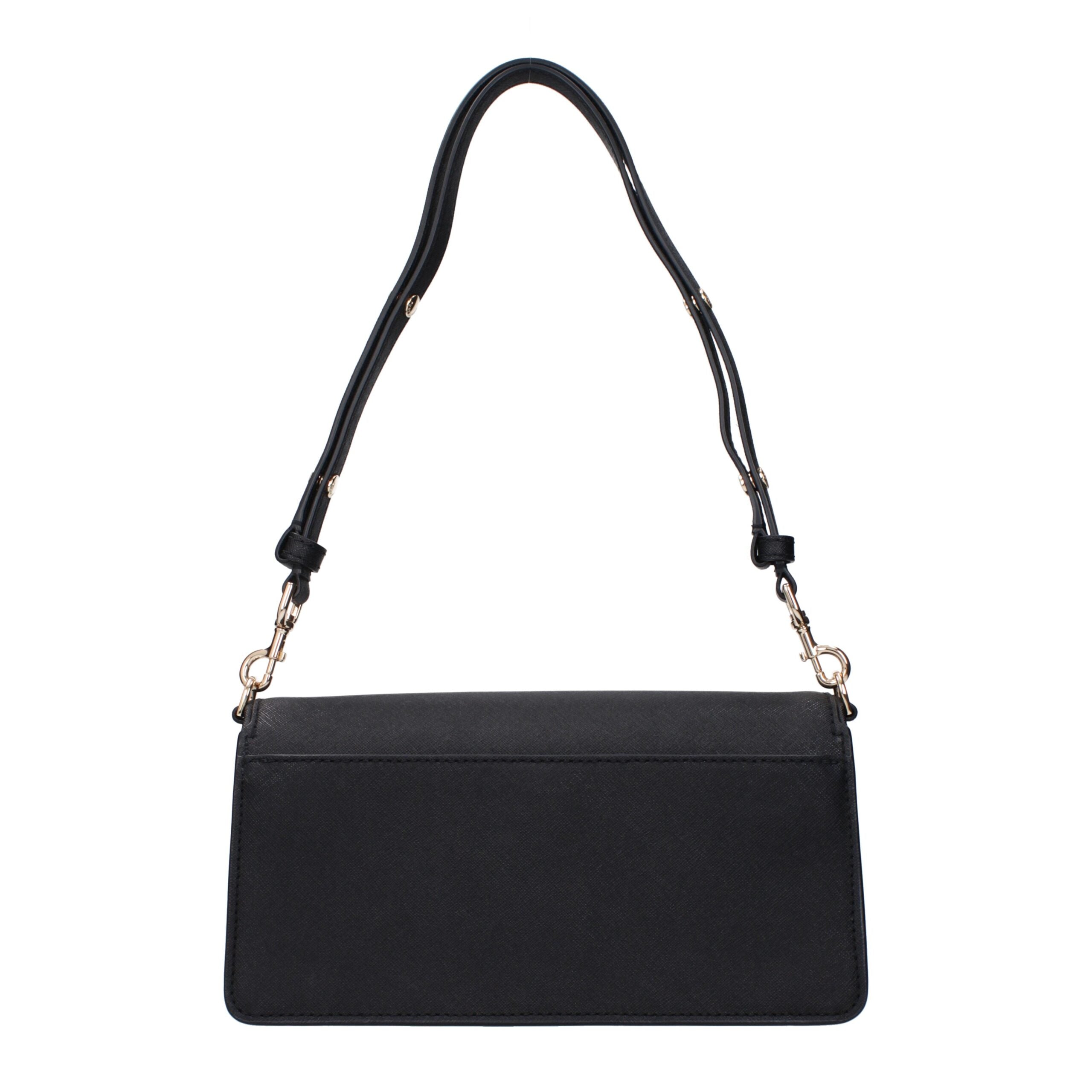 Tory Burch – Black Leather Shoulder Bag