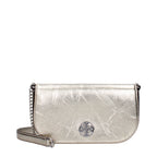 Tory Burch –  Small Gold Leather Crossbody Bag